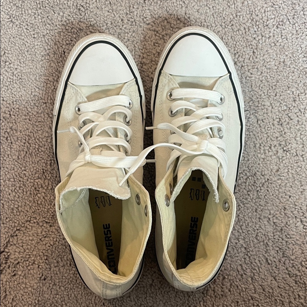 Converse High-Top Sneakers Off-White